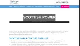 
							         Scottish Power - Business Energy | Switch My Business								  
							    