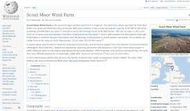 
							         Scout Moor Wind Farm - Wikipedia								  
							    