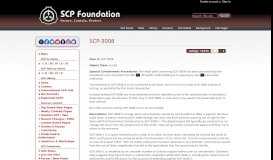 
							         SCP-3008 - SCP Foundation								  
							    