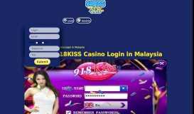 
							         SCR888/918KISS Casino Login in Malaysia - 918KISS LOGIN								  
							    