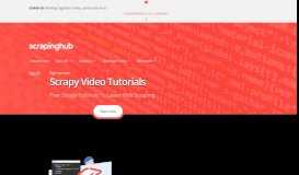
							         Scrapy Tutorials - Free Scrapy Video Tutorials To Learn Web ...								  
							    