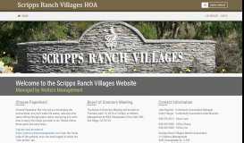 
							         Scripps Ranch Villages HOA - Managed by Walters Management								  
							    