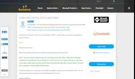 
							         SCSM HTML 5 Portal Hotfix (KB3124091) | Buchatech.com								  
							    