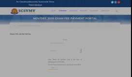 
							         SCSVMV Online payment | Sri Chandrasekharendra Saraswathi ...								  
							    