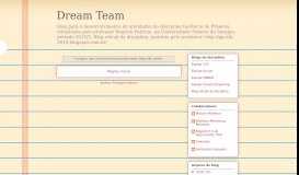 
							         SCV: Boas Práticas #Parte 2 - Dream Team								  
							    