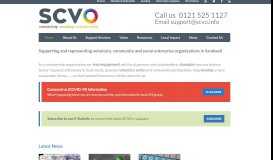 
							         SCVO | Sandwell Council of Voluntary Organisations | Connecting ...								  
							    
