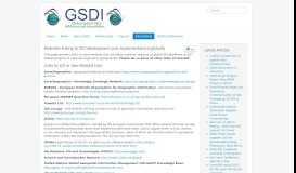
							         SDI Links - GSDI								  
							    