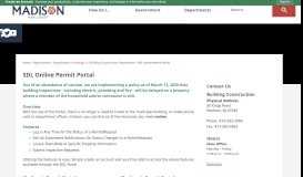 
							         SDL Online Permit Portal | Madison Borough, NJ								  
							    