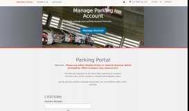 
							         SDSU Parking - Parking Portal								  
							    