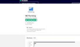 
							         SE Ranking Reviews | Read Customer Service Reviews of ...								  
							    