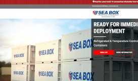 
							         SEA BOX | Intermodal Concepts | ISO Shipping Containers ...								  
							    