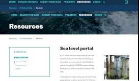 
							         Sea level portal at BODC - British Oceanographic Data Centre								  
							    