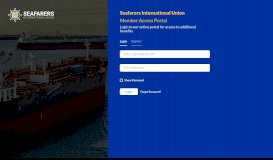 
							         Seafarers International Union - Member Portal								  
							    