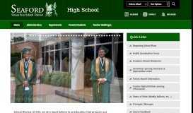 
							         Seaford High School / Overview - Seaford.k12.ny.us								  
							    