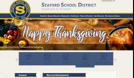 
							         Seaford School District								  
							    