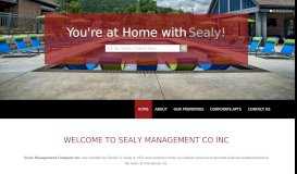 
							         Sealy Realty								  
							    