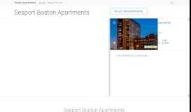 
							         Seaport Boston Apartments from Equity Residential ...								  
							    