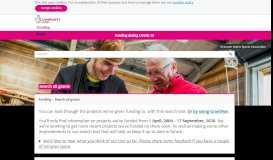 
							         Search all grants | The National Lottery Community Fund								  
							    
