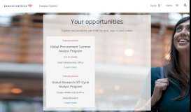 
							         Search and Apply for career opportunities with Bank of America								  
							    