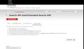 
							         Search API Explorer | TomTom Developer Portal								  
							    