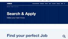 
							         Search & Apply - Careers - Airbus								  
							    