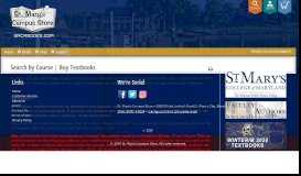 
							         Search by Course | Buy Textbooks | St. Mary's Campus Store								  
							    