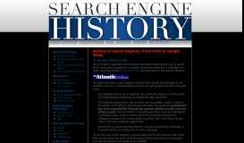 
							         Search Engine History.com								  
							    