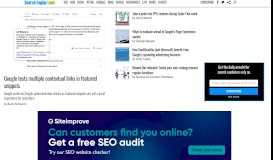 
							         Search Engine Land - News On Search Engines, Search Engine ...								  
							    
