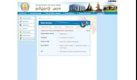 
							         Search for a Registered Society - Tamil Nadu Government Portal								  
							    