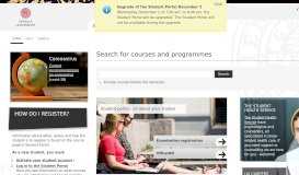 
							         Search for courses and programmes - Studentportalen - Uppsala ...								  
							    