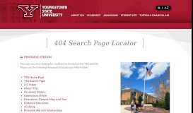
							         Search for Online Courses | Youngstown State University - YSU.edu								  
							    