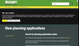 
							         Search for planning applications online | View planning applications ...								  
							    