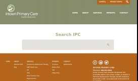 
							         Search - | Intown Primary Care								  
							    