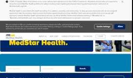 
							         Search Jobs – MedStar Health Careers								  
							    