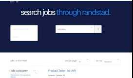 
							         search jobs - Randstad USA								  
							    