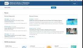 
							         Search NCBI databases - NCBI								  
							    