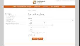 
							         Search Open Jobs - Careers | Connections Academy								  
							    