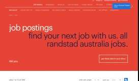 
							         search our jobs online | Randstad Australia								  
							    