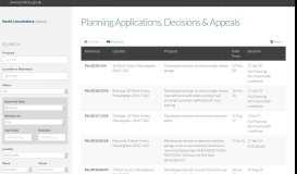 
							         Search - Planning Applications | North Lincolnshire Planning Portal								  
							    
