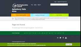 
							         Search planning & licensing applications | AVDC - Aylesbury Vale ...								  
							    