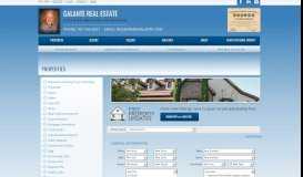 
							         Search Properties - Galante Real Estate								  
							    