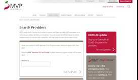 
							         Search Providers | MVP Health Care								  
							    