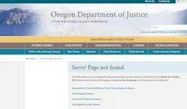 
							         Search Public Records Orders - Oregon Department of Justice								  
							    