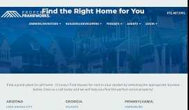 
							         Search Rental Homes - Homes for Rent | Property Frameworks								  
							    