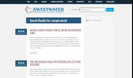 
							         Search Results | campus portal - Sweetwater Union High School District								  
							    