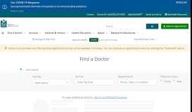 
							         Search Results for - Provider Directory - Research Medical Center								  
							    