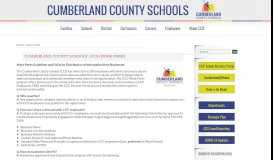 
							         Search Results intranet : Cumberland County Schools								  
							    
