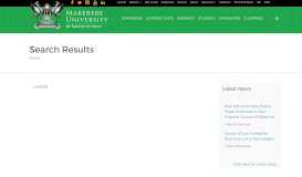 
							         Search Results | Makerere University								  
							    