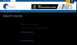 
							         Search results | Planning Portal								  
							    