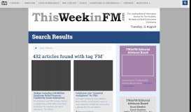 
							         Search Results | TWinFM								  
							    
